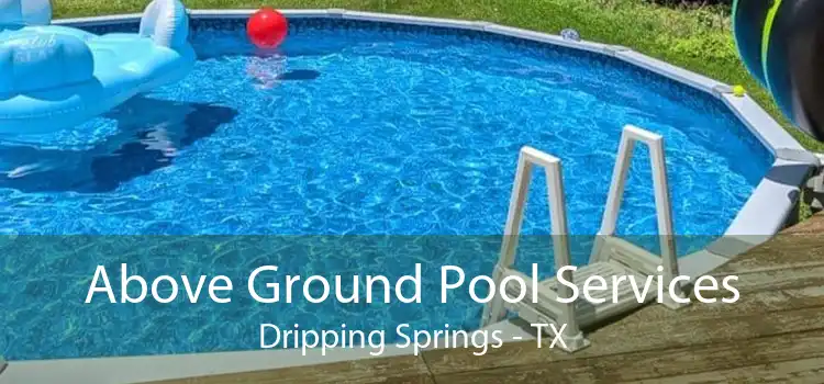 Above Ground Pool Services Dripping Springs - TX