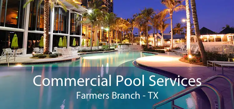 Commercial Pool Services Farmers Branch - TX