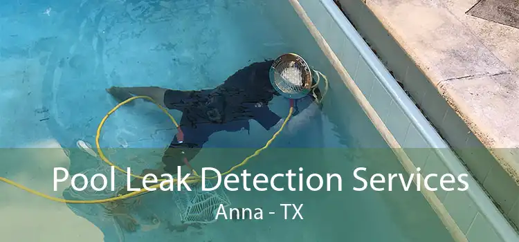 Pool Leak Detection Services Anna - TX