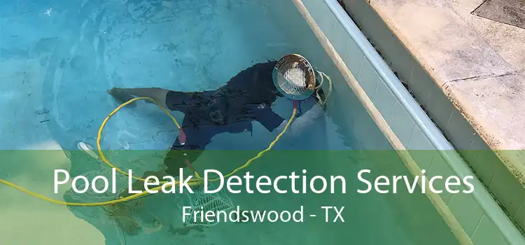 Pool Leak Detection Services Friendswood - TX