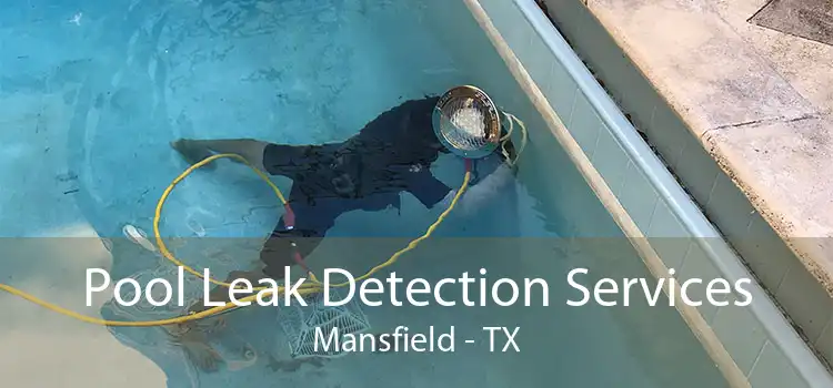 Pool Leak Detection Services Mansfield - TX