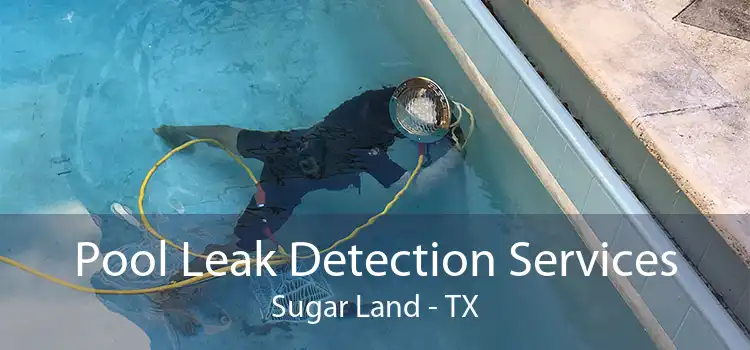 Pool Leak Detection Services Sugar Land - TX