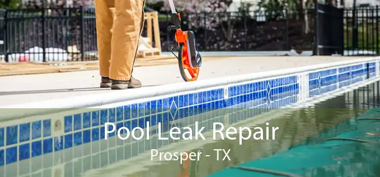 Pool Leak Repair Prosper - TX