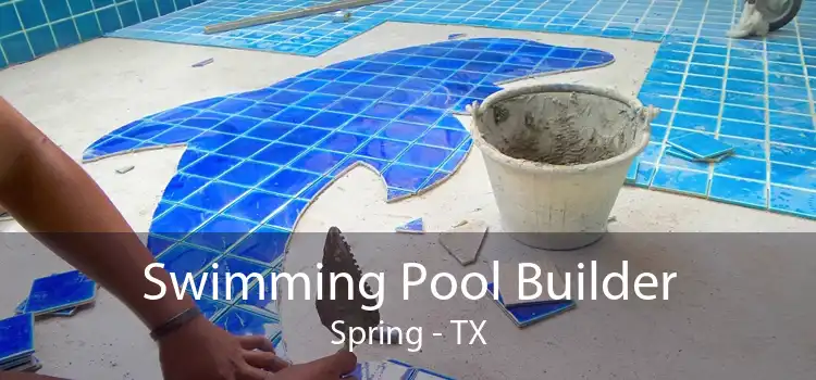 Swimming Pool Builder Spring - TX