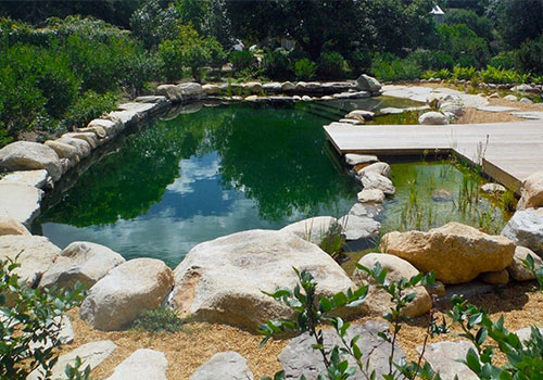 Natural Swimming Pool Builders in Highland Village